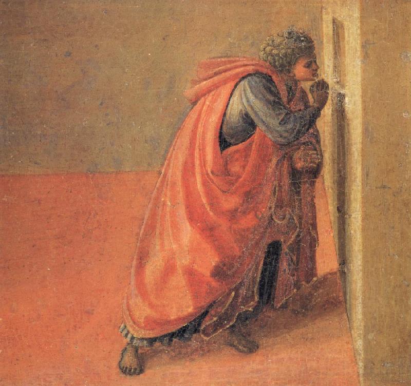 Fra Filippo Lippi Details of St.Nicholas Dowers Three Impoverished Maidens with his Inberitance oil painting image